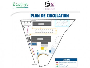 Plan de l'ECOSITE de Sainte-Eulalie (SX Environnement)